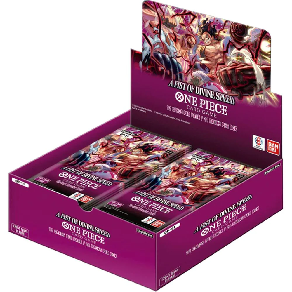 A Fist of Divine Speed Booster Box - One Piece (OP-11)