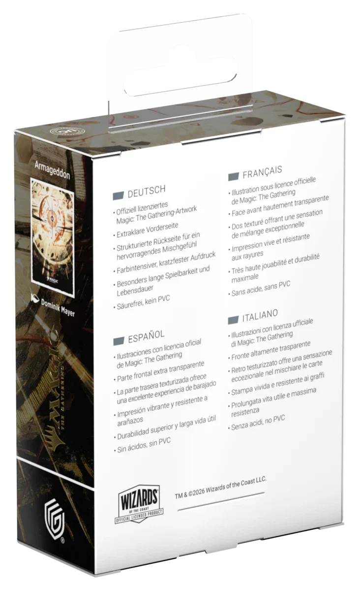 Art Sleeves Magic: The Gathering - Secrets of Strixhaven - Armageddon - Image 4