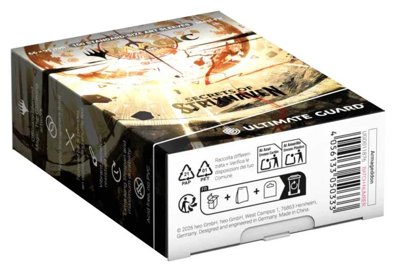 Art Sleeves Magic: The Gathering - Secrets of Strixhaven - Armageddon - Image 5