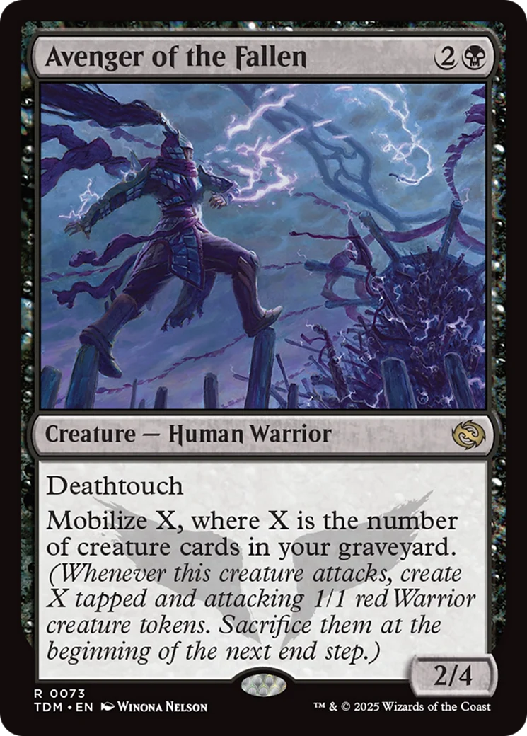 Avenger of the Fallen [Tarkir: Dragonstorm]