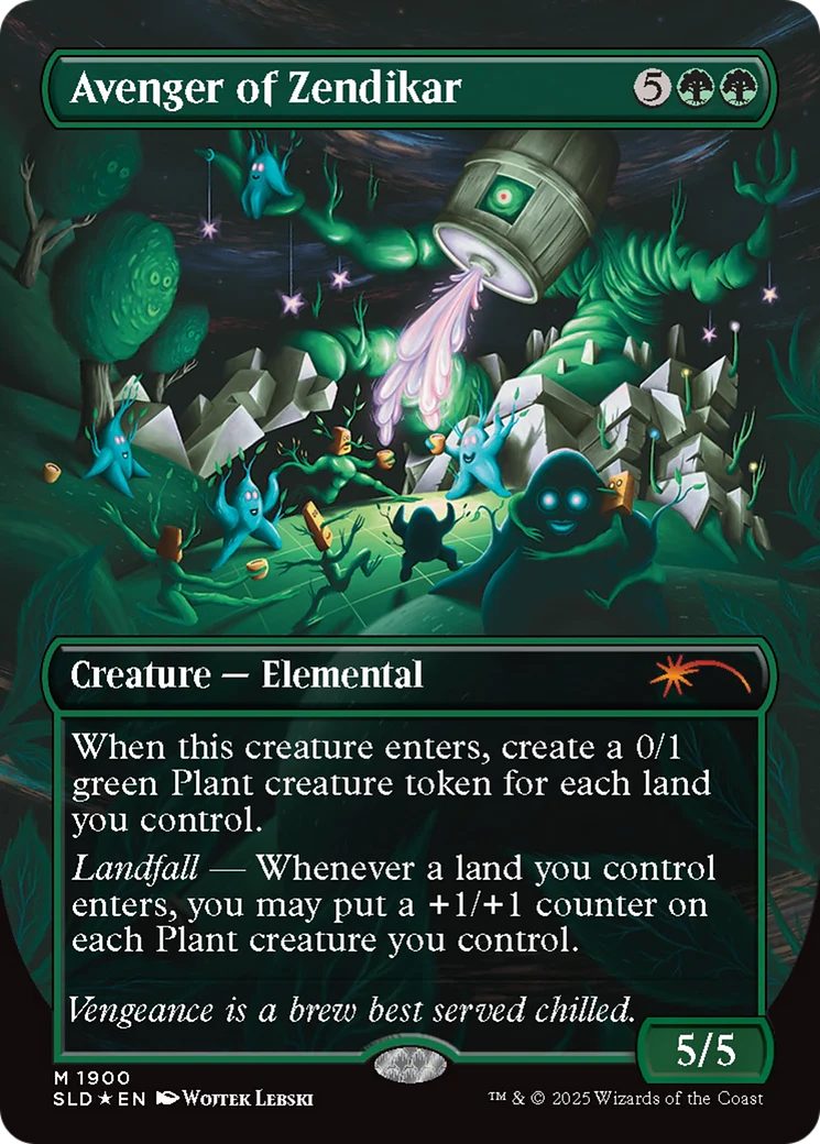 Avenger of Zendikar (Double Rainbow Foil) [Secret Lair Drop Series]