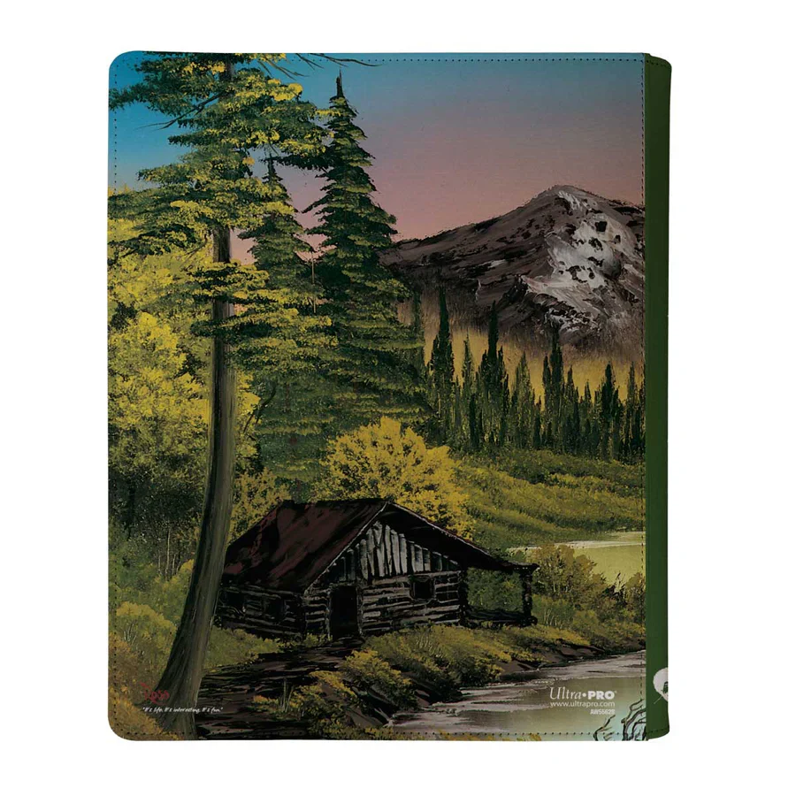 Bob Ross Mountain Retreat 9-Pocket Zippered PRO-Binder - Image 2