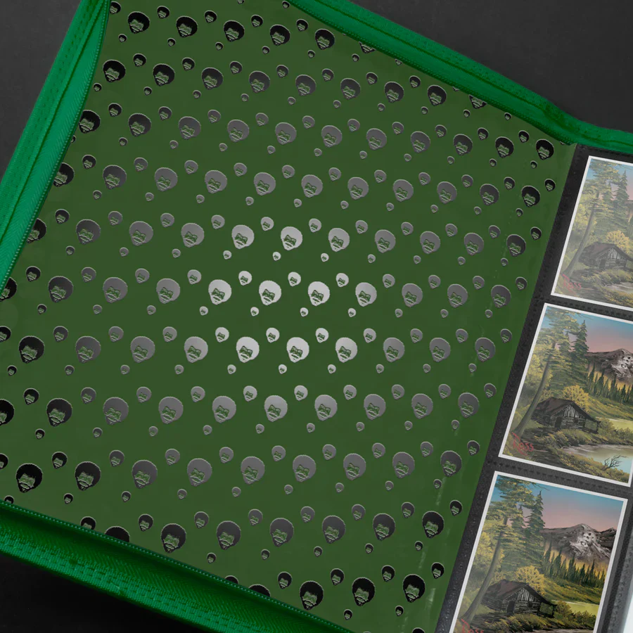 Bob Ross Mountain Retreat 9-Pocket Zippered PRO-Binder - Image 3