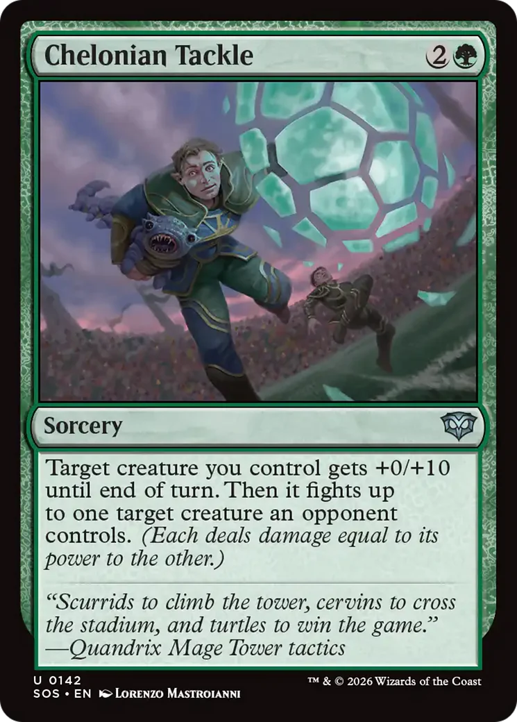 Chelonian Tackle [Secrets of Strixhaven]