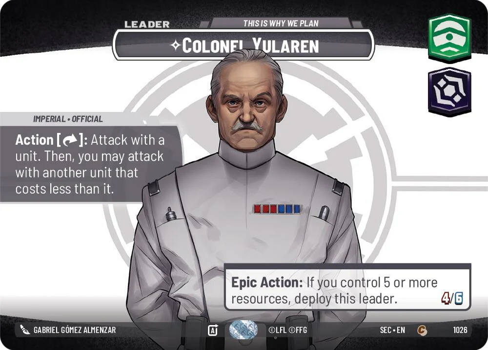 Colonel Yularen - This is Why We Plan (Showcase) (1026) (1026) [Secrets of Power]