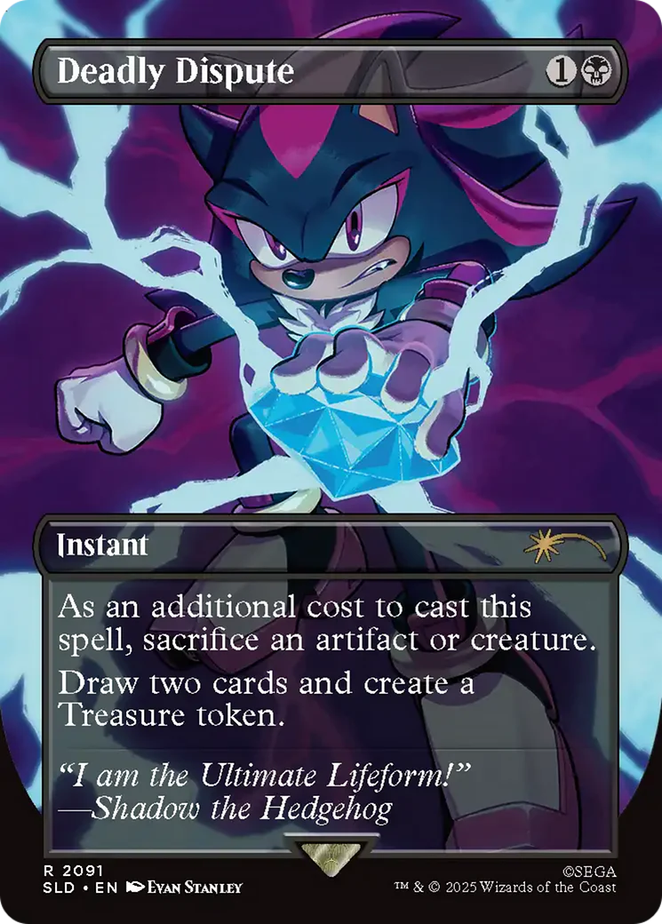 Deadly Dispute (2091) (Rainbow Foil) [Secret Lair Drop Series]