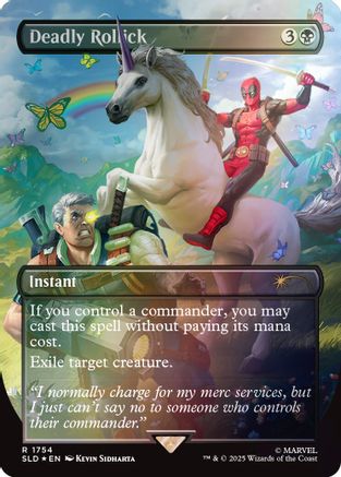 Deadly Rollick (Rainbow Foil) [Secret Lair Drop Series]