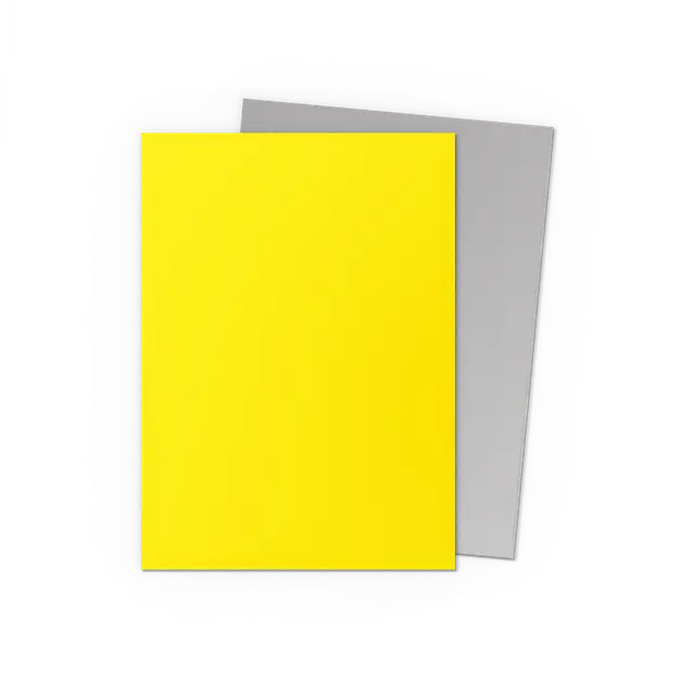 Dragon Shield Standard DUAL Matte Yellow & Silver - Image 2
