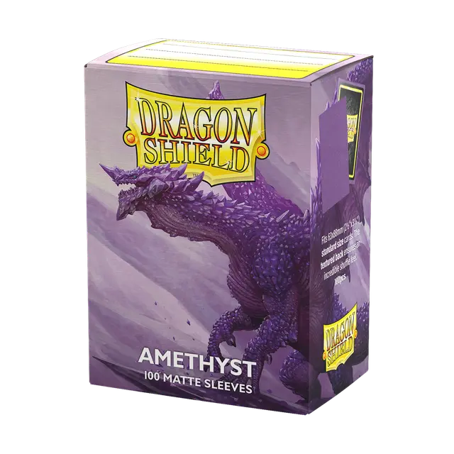 Dragon Shield Standard Matte Amethyst (100ct)
