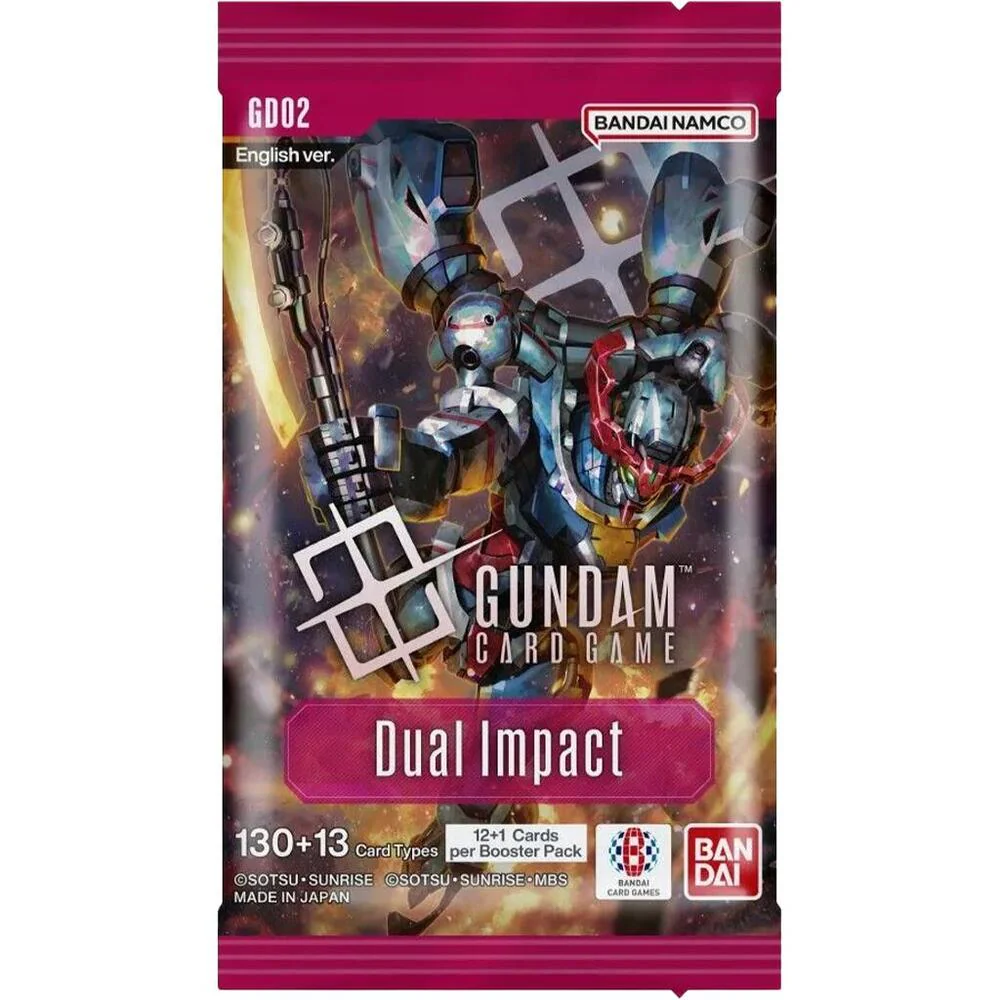 Dual Impact Booster Pack GD02 Gundam Card Game