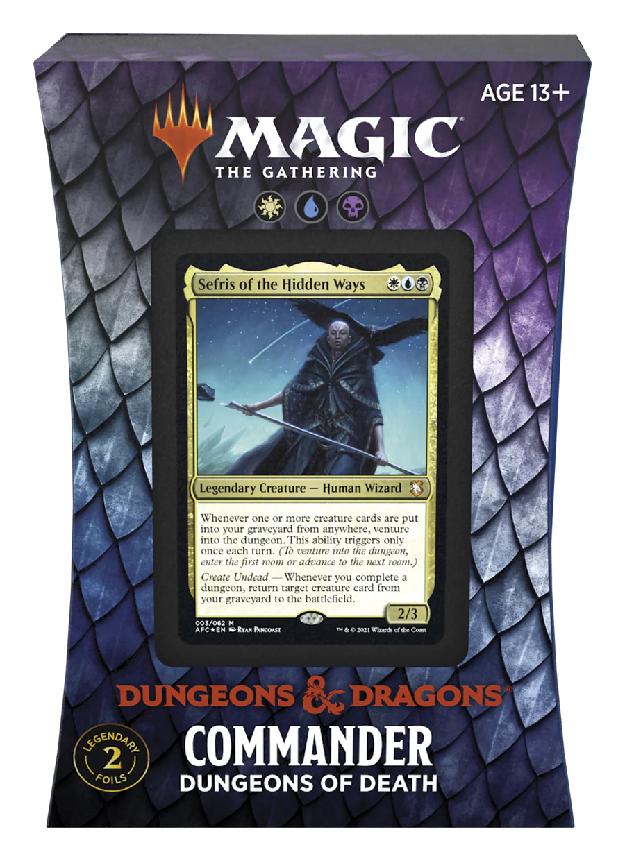 Dungeons & Dragons: Adventures in the Forgotten Realms - Commander Deck (Dungeons of Death)