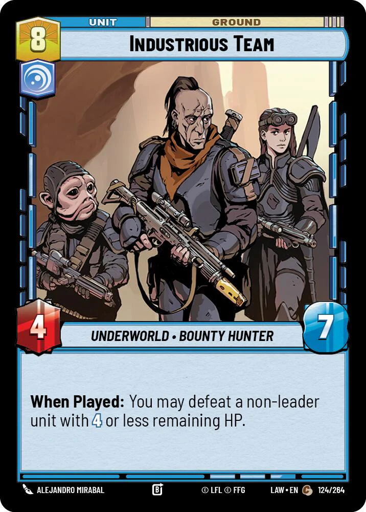 Industrious Team (124/264) (124/264) [A Lawless Time]