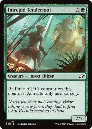 Intrepid Tenderfoot [Edge of Eternities]