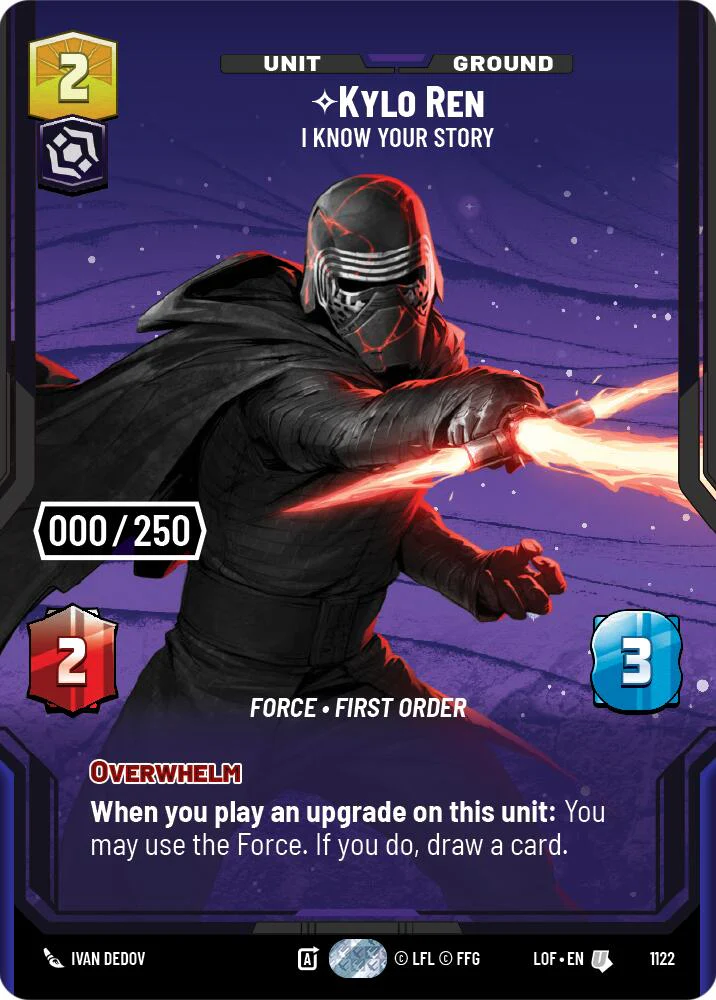 Kylo Ren - I Know Your Story (1122) (Serialized) (1122) [Legends of the Force]