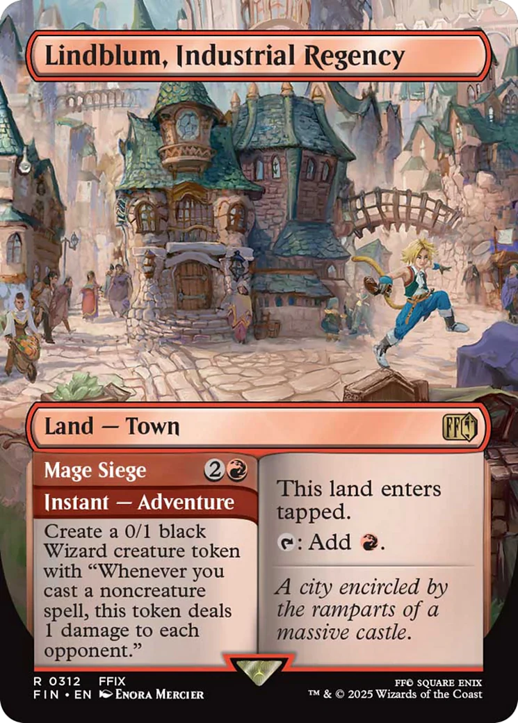 Lindblum, Industrial Regency (Borderless) [FINAL FANTASY]