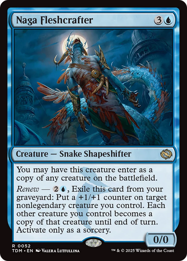 Naga Fleshcrafter [Tarkir: Dragonstorm]