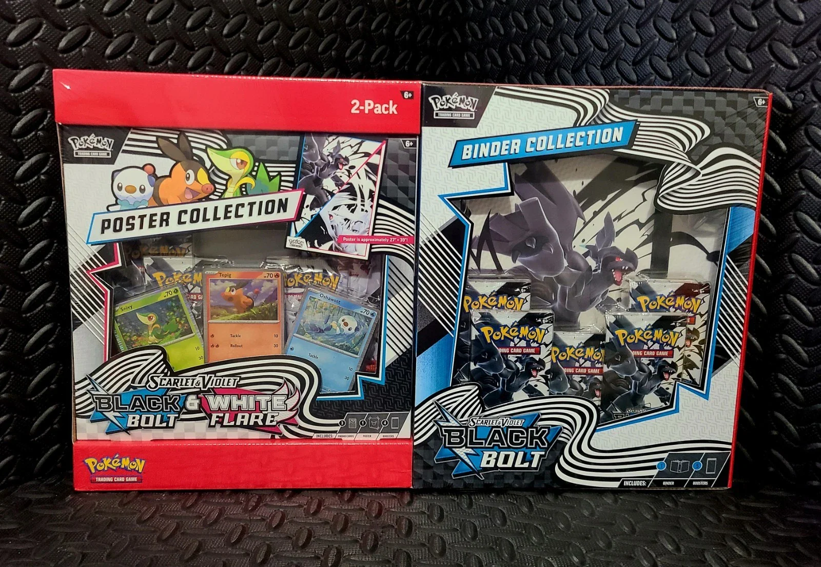 PokeMon TCG: Black Bolt Binder Collection + Unova Poster Collection