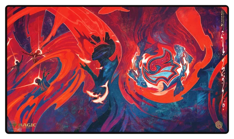 Play-Mat Magic: The Gathering - Secrets of Strixhaven - Prismari - Image 2