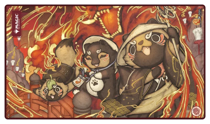 Play-Mat Magic: The Gathering - Secrets of Strixhaven - Pyretic Ritual - Image 2