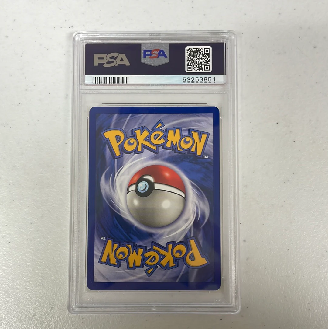 PSA 6 EX - MT - Hitmonchan 7/102 1st Edition French Base Set Pokemon Holo - Image 2