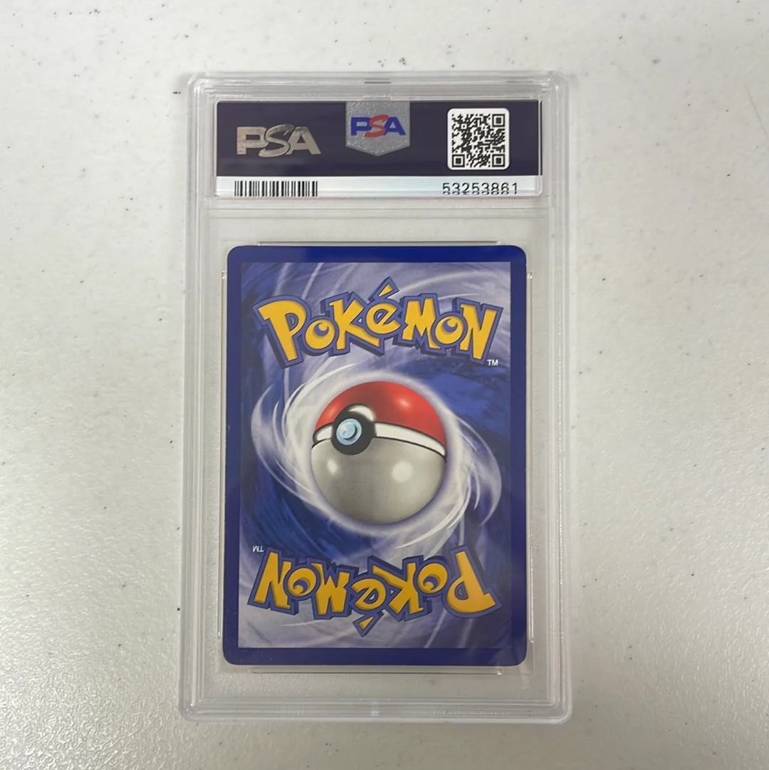 PSA 7 NM - MT - Pikachu 58/102 Yellow Cheeks 1st Edition Base Set Shadowless Pokemon #2 - Image 2