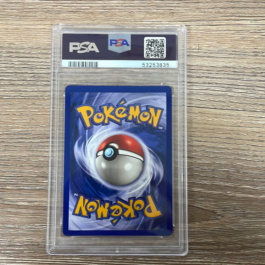 PSA 8 NM - MT - Machamp 8/102 1st Edition Spanish Base Set Holo Pokemon - Image 2