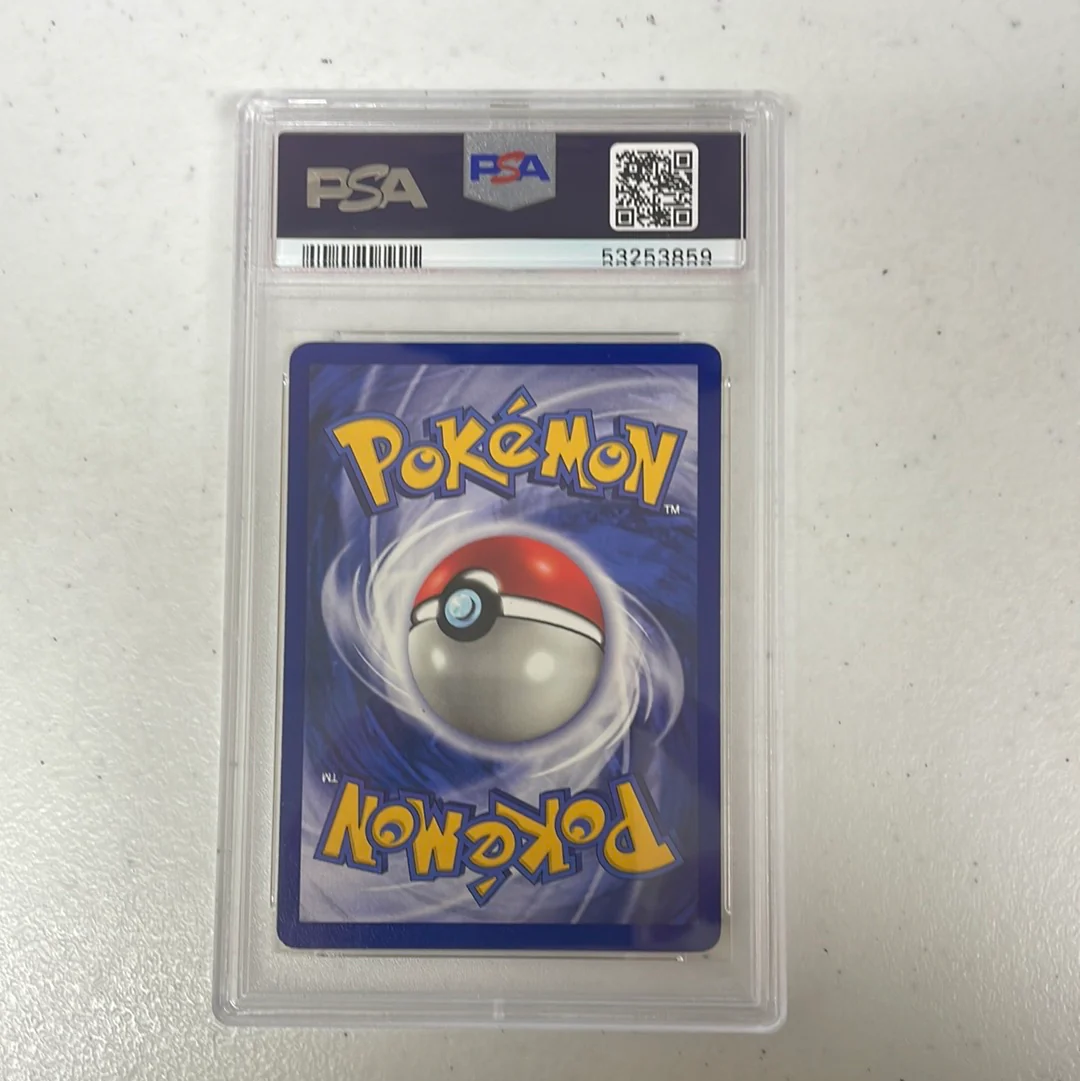 PSA 8 NM - MT - Pikachu 58/102 Yellow Cheeks 1st Edition Base Set Shadowless Pokemon #2 - Image 2