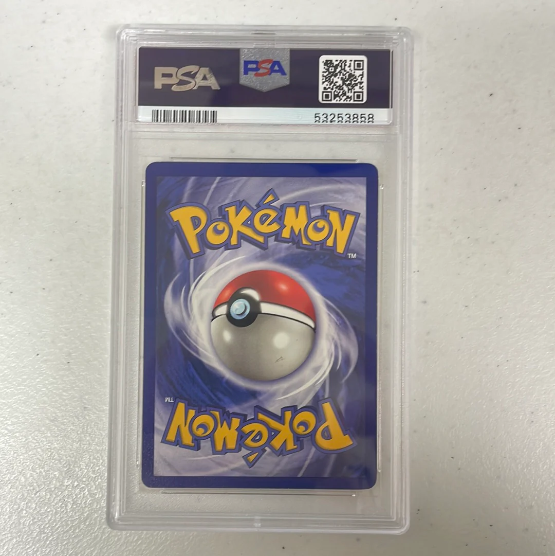 PSA 8 NM - MT - Pikachu 58/102 Yellow Cheeks 1st Edition Base Set Shadowless Pokemon - Image 2