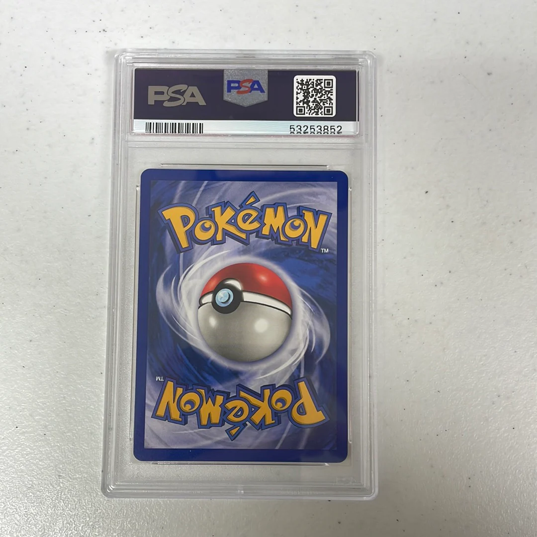 PSA 9 MINT - Machamp 8/102 1st Edition French Base Set Holo Pokemon - Image 2