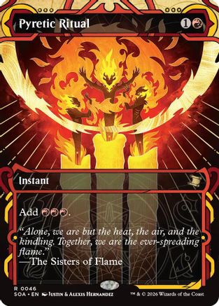 Pyretic Ritual [Secrets of Strixhaven: Mystical Archive]