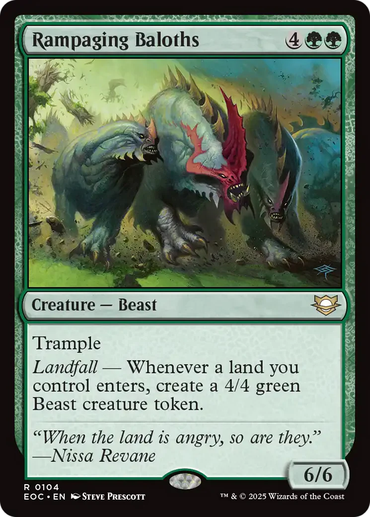 Rampaging Baloths [Edge of Eternities Commander]