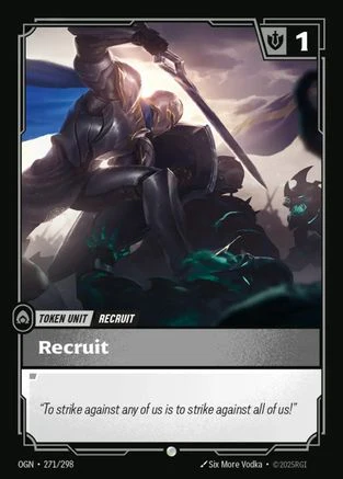 Recruit (271) // Buff (271/298) - Origins