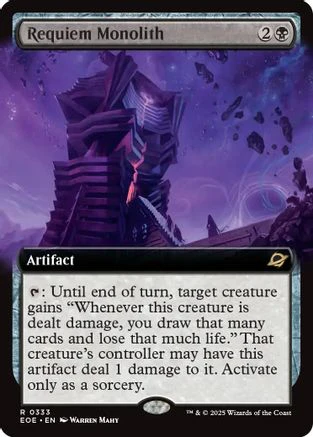 Requiem Monolith (Extended Art) [Edge of Eternities]