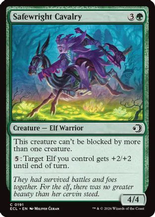 Safewright Cavalry [Lorwyn Eclipsed]