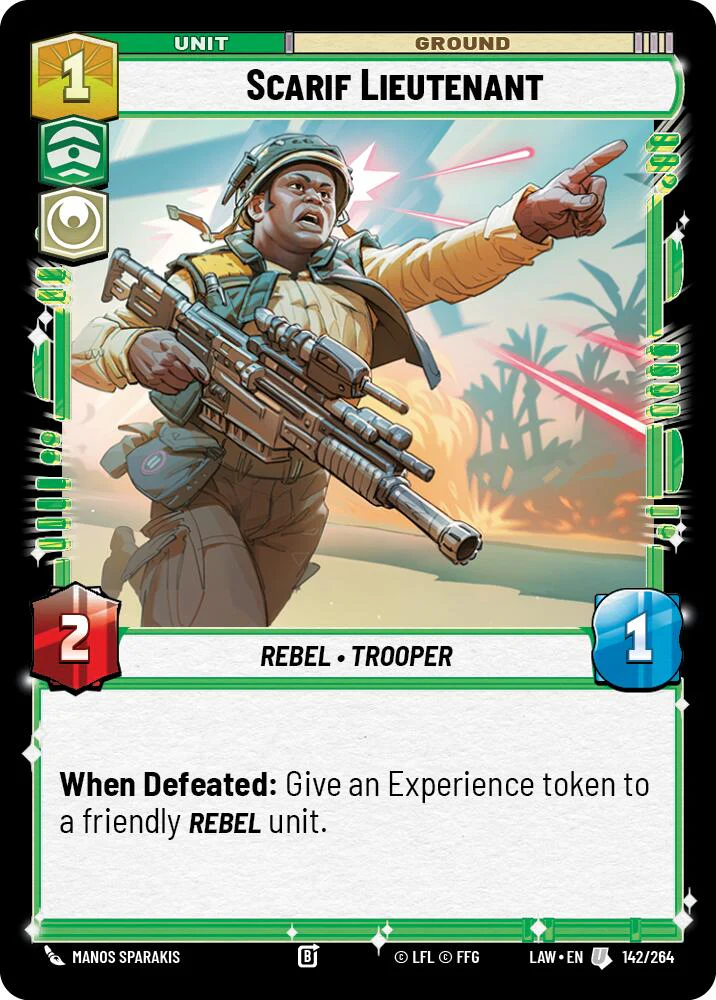 Scarif Lieutenant (142/264) (142/264) [A Lawless Time]
