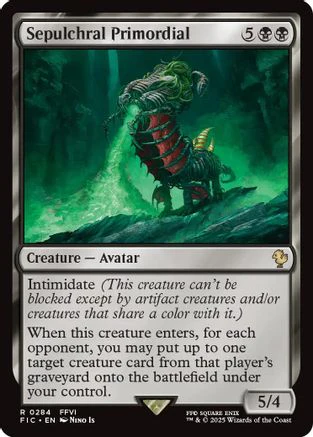 Sepulchral Primordial (Surge Foil) [FINAL FANTASY Commander]