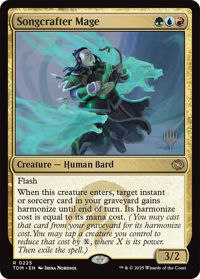 Songcrafter Mage (Promo Pack) [Tarkir: Dragonstorm Promos]
