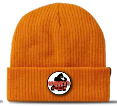 Spanky's Beanie (Orange) Branded Bills