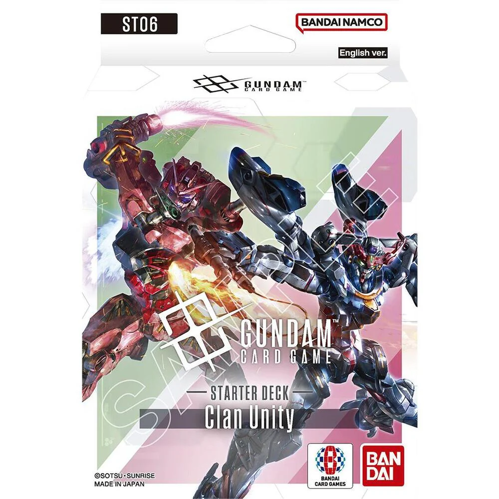 Starter Deck 06: Clan Unity - (ST06) [Gundam Trading Card Game]