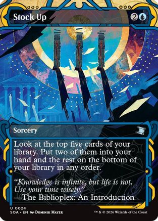 Stock Up [Secrets of Strixhaven: Mystical Archive]