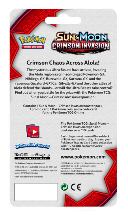 Sun & Moon: Crimson Invasion - Single Pack Blister (Dhelmise) - Image 2