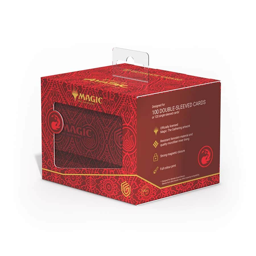Ultimate Guard: Magic: The Gathering Deck Case Sidewinder Xenoskin: Avatar The Last Airbender: Red Mana
