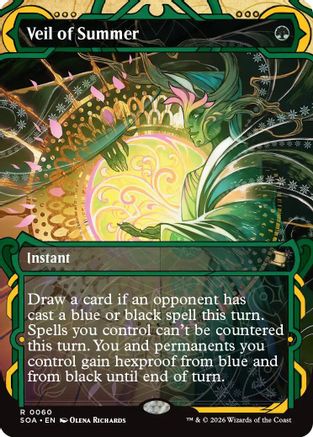 Veil of Summer [Secrets of Strixhaven: Mystical Archive]