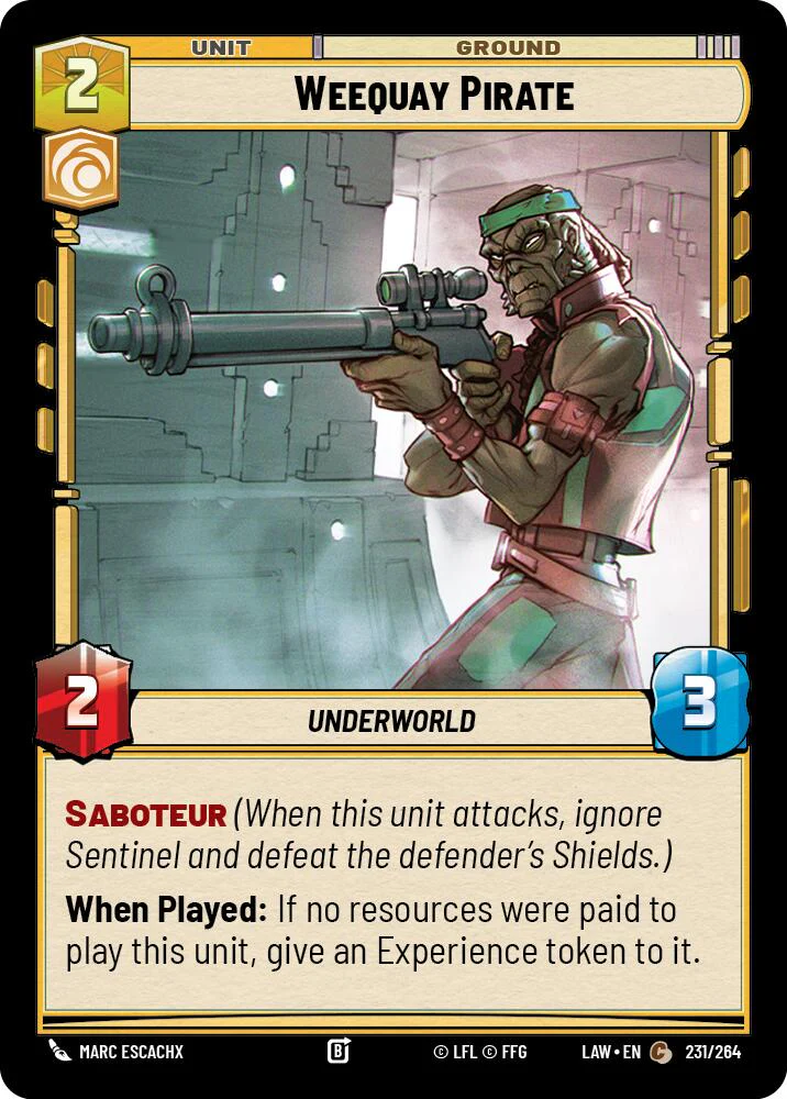 Weequay Pirate (231/264) (231/264) [A Lawless Time]