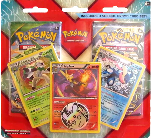XY - 2-Pack Blister (Chesnaught, Delphox, and Greninja)